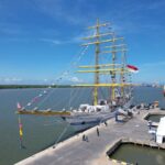 Jadi Gerbang Diplomasi Maritim, KRI Bima Suci Sandar di Pelabuhan Belawan