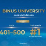 Konsistensi yang Dijaga: BINUS University Kembali Jadi PTS Nomor 1 di Indonesia versi THE Asia University Rankings 2026