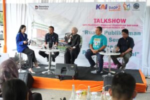 Peringati Hari Anak Nasional, KAI Daop 2 Bandung Bersama Komunitas Railfans Gaungkan STOP Pelecehan Seksual di Transportasi Publik Kereta Api