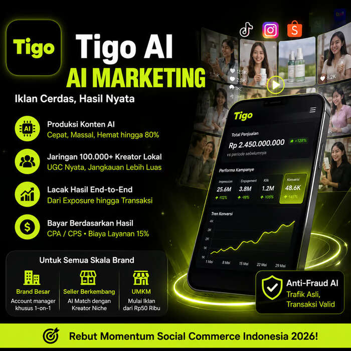 Tigo AI Perkenalkan Ekosistem Pemasaran Berbasis AI untuk Advertiser Indonesia